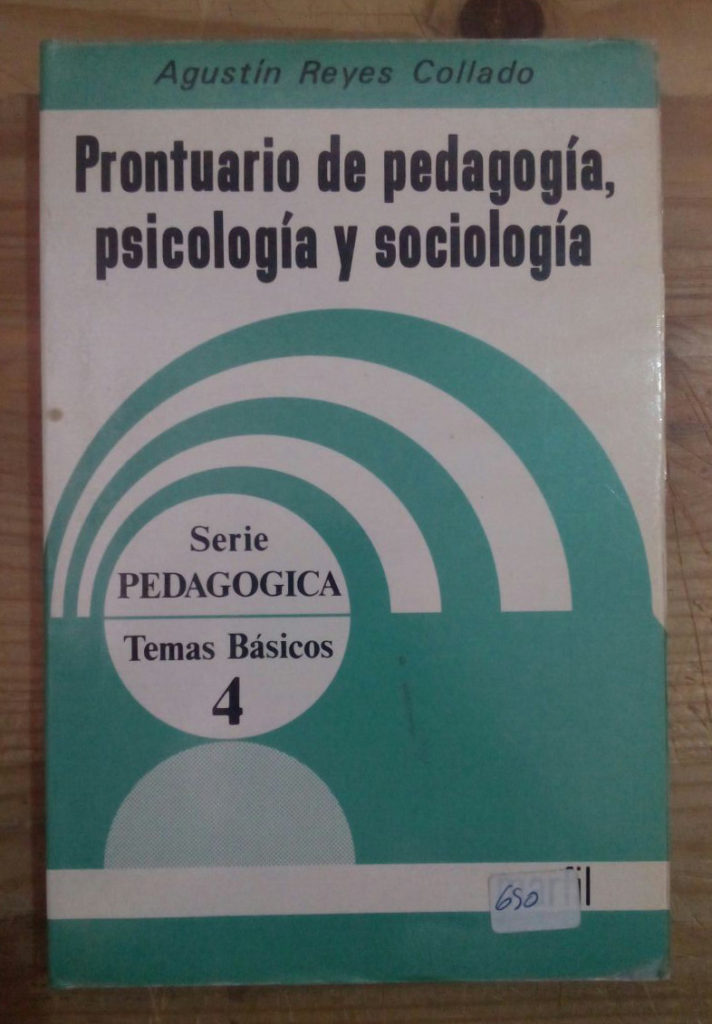 Prontuario de pedagogía psicología y sociología Librería La Leona