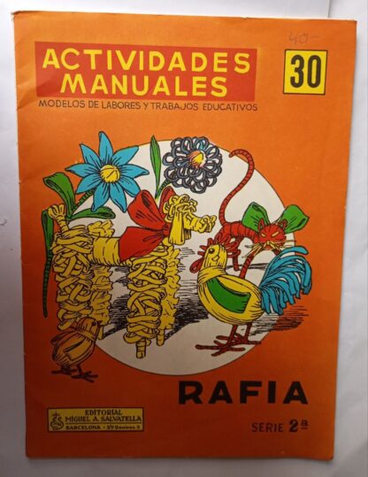 Actividades manuales: rafia