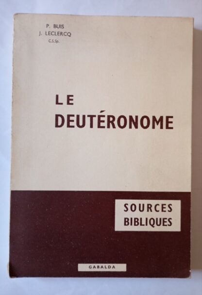 Le Deutéronome