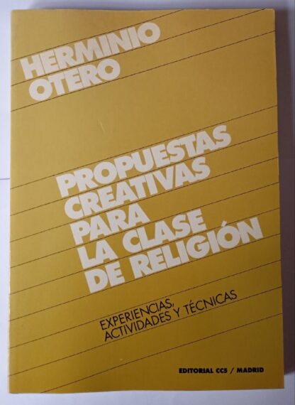 Propuestas creativas para la clase de religión