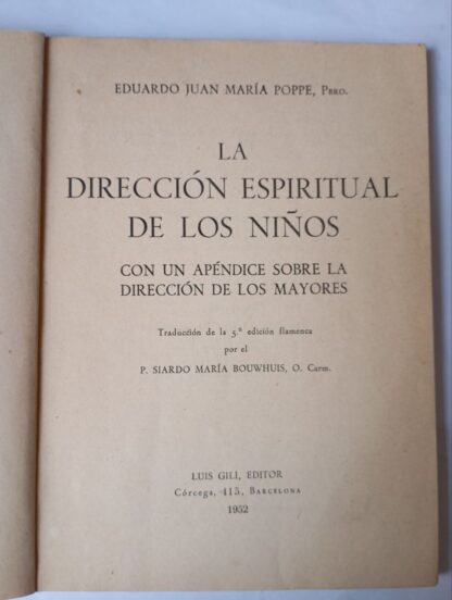 La dirección espiritual de los niños. - Imagen 2